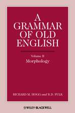 A Grammar of Old English – Morphology V2