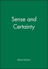 Sense And Certainty