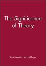 The Significance of Theory