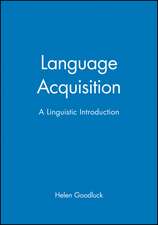 Goodluck: Language Acquisition