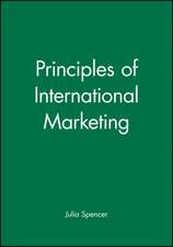 Principles of International Marketing – Principles of Marketing