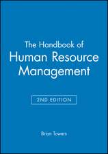 Handbook of Human Resource Management