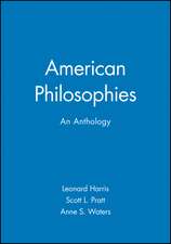 American Philosophies: An Anthology