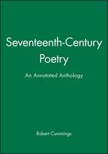 Seventeenth–Century Poetry: An Annotated Anthology