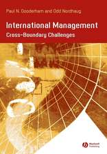 International Management – Cross– Boundary Challenges