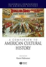 Companion to American Cultural History