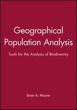 Geographical Population Analysis – Tools for the Analysis of Biodiversity