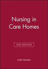 Nursing in Care Homes 2e