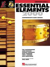 Essential Elements for Band - Book 2 with Eei: Percussion/Keyboard Percussion (Book/Online Media)