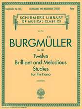 12 Brilliant and Melodious Studies, Op. 105: Schirmer Library of Classics Volume 755 Piano Solo