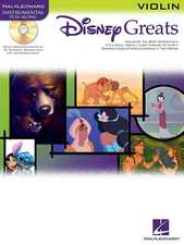 Disney Greats - Instrumental Play-Alongs for Violin (Book/Online Audio)