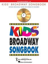 Kids' Broadway Songbook (Accompaniment CD)