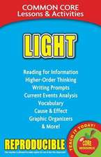 Light Common Core Lessons & Activities