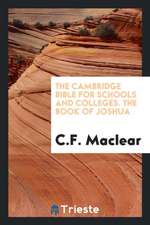 The Cambridge Bible for Schools and Colleges