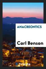 Anacreontics