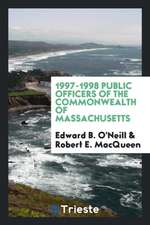 1997-1998 Public Officers of the Commonwealth of Massachusetts