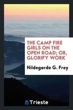 The Camp Fire Girls on the Open Road; Or, Glorify Work