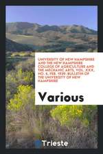 University of New Hampshire and the New Hampshire College of Agriculture and the Mechanic Arts, Vol. XXX, No. 6, Feb. 1939: Bulletin of the University