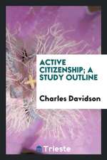 Active Citizenship; A Study Outline
