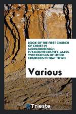 Book of the First Church of Christ