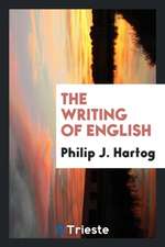 The Writing of English