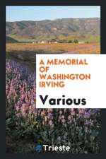 A Memorial of Washington Irving