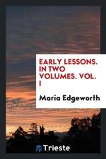 Early Lessons