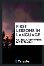 First Lessons in Language