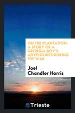 On the Plantation: A Story of a Georgia Boy's Adventures During the War