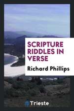 Scripture Riddles in Verse