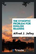 The Synoptic Problem for English Readers