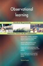 Observational learning Standard Requirements