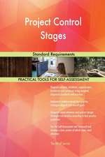 Project Control Stages Standard Requirements