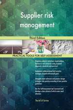 Supplier risk management Third Edition