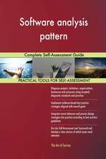 Software analysis pattern Complete Self-Assessment Guide