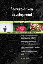 Feature-driven development Standard Requirements