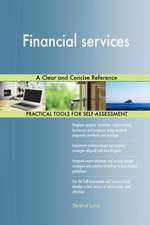 Financial services A Clear and Concise Reference