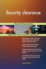 Security clearance Standard Requirements