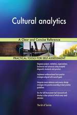 Cultural analytics A Clear and Concise Reference