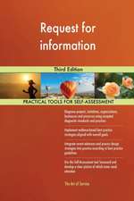 Request for information Third Edition