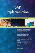 SAP implementation Complete Self-Assessment Guide