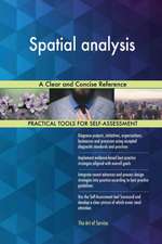 Spatial analysis A Clear and Concise Reference