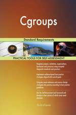 Cgroups Standard Requirements