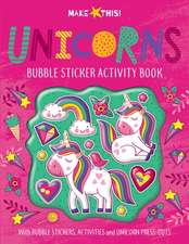 BUBBLE STICKER - UNICORNS