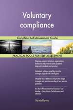 Voluntary compliance Complete Self-Assessment Guide