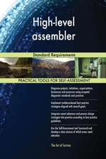 High-level assembler Standard Requirements