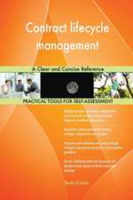 Contract lifecycle management A Clear and Concise Reference