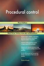 Procedural control Third Edition