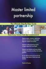 Master limited partnership The Ultimate Step-By-Step Guide