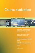 Course evaluation Standard Requirements